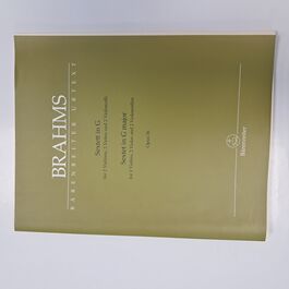 Sting Sextet in G Major Opus 36 Brahms