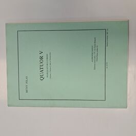 Quatuor V Betsy Jolas Quatuor V Betsy Jolas