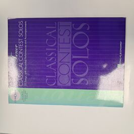 Tenor Classical Contest Solos with Recorded Performances and Accompaniments