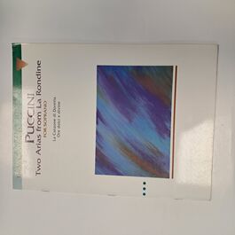 Puccini Two Arias from La Ronnie for Soprano