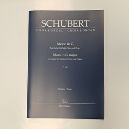 Mass in G Major Arranged for Soloists, Choir and Organ D 167