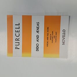 Dido And Aeneas Vocal and Full Score