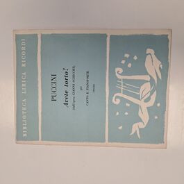 Avete torto! Canto e Pianoforte Tenore