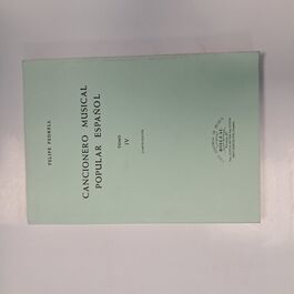 Cancionero Musical Popular Español Tomo IV
