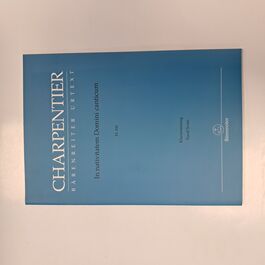 In Nativitatem Domini Canticum Charpentier Vocal Score