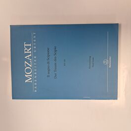 Il Sogno di Scipione KV126 Vocal Score