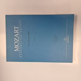 Ascanio in Alba KV111 Vocal Score Mozart