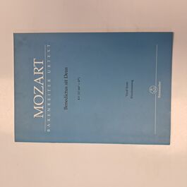 Benedictus sit Deus KV117 Vocal Score