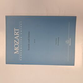 Scande Coeli Limina KV34 Vocal Score