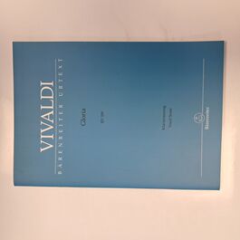 Gloria RV589 Vocal Score