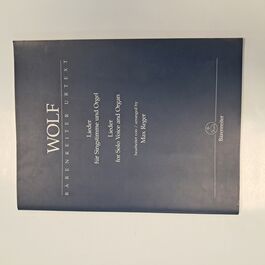 Lieder for Voice and Organ