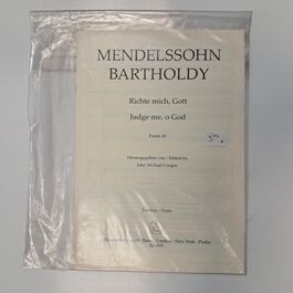 Judme me, o God Score