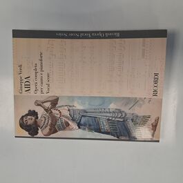 Aida Opera Completa per Canto e Pianoforte Vocal Score