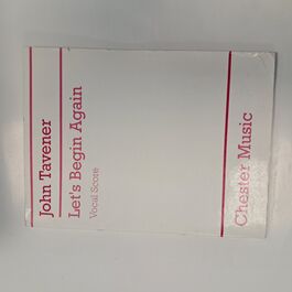 Let´s Begin Again Vocal Score