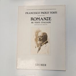 Romanze su Testi Italiani Volume Ottavo