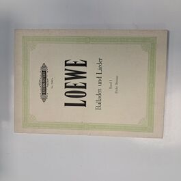 Balladen und Lieder Band I Hohe Stimme Nr. 2960 a