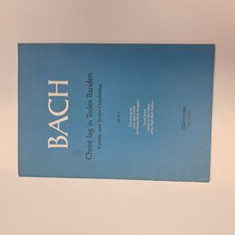 Christ Lag in Todes Banden BWV 4 Vocal Score