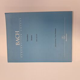 Motets BWV 225-230 Piano Reduction