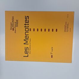 Les Menottes pour Batterie et Piano 1 Cycle