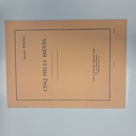 Cinq Pièces Brèves pour Instruments à Percussion et Piano