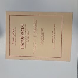 Hanon-Xylo Treinta Ejercicios según C.L Hanon Adaptados para el Xilófono de 3 Octavas en Diversas Tonalidades