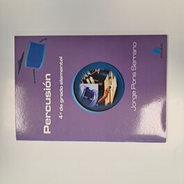 Percusión 4º de Grado Elemental