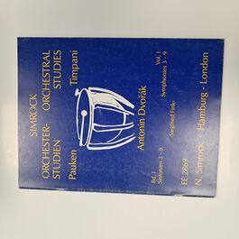 Orchestral Studies Timpani Vol. 1 Symphonies 3-9