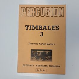 Percusión Timbales 3
