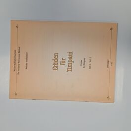 Etudes for Timpani Vol. 2