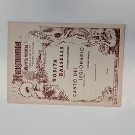 Rosita Balsells y Canto del Legionario