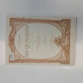 Sei Quintetti Op. 19 Opera Piccola 1774 per due Violini, Flauto, Viola e Violoncello