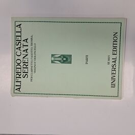 Serenata de Alfredo Casella per Clarinetto, Fagotto, Tromba, Violino e Violoncello Serenata de Alfredo Casella per Clarinetto, Fagotto, Tromba, Violino e Violoncello