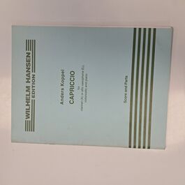 Capriccio for Clarinet or Alto Saxophone Eb Violoncello and Piano Capriccio for Clarinet or Alto Saxophone Eb Violoncello and Piano