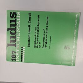 Divertimento in C for Oboe and String Quartet Divertimento in C for Oboe and String Quartet