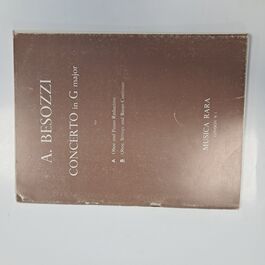 Concerto in G major for Oboe, Strings and Basso Continuo Concerto in G major for Oboe, Strings and Basso Continuo