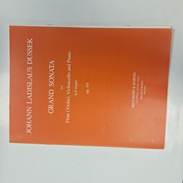 Grand Sonata for Flute (Violin), Violoncello and Piano in F Major Op. 65