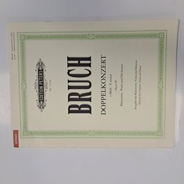 Doppelkonzert E minor Opus 88 Clarinet, Viola und Orchester