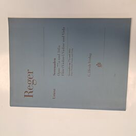 Serenades Op. 77a and 141a Flute, Violin and Viola