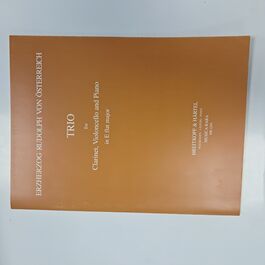 Trio for Clarinet, Violoncello and Piano in E flat major