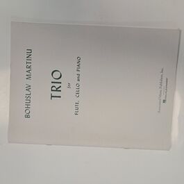 Trio for Flute, cello and Piano