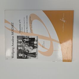 Quartetto nº 5 en La Majeur pour Flute et Trio à Cordes