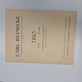 Trio A-Major for Clarinet in A, Viola and Piano