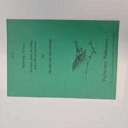 Trio Op. 19 No. 1 for Flute, Flute or Violin, and Cello or Basson