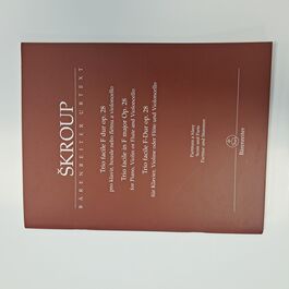 Trio Facile in F Major Op. 28 for Piano, Violin or Flute and Violoncello