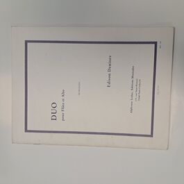 Duo pour Flûte et Alto