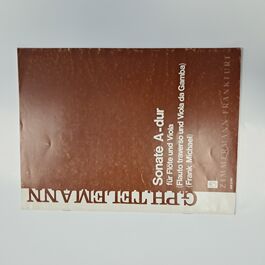 Sonate A-dur für Flöte und Viola