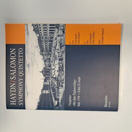 Symphony Quinteto after  Symphony No. 94 “Surprise” for Flute, String Quartet and Piano