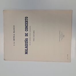 Malagueña de Concierto para Guitarra