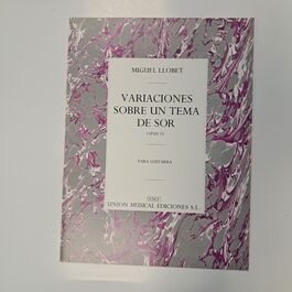 Variaciones Sobre un Tema de Sor Opus 15 para Guitarra