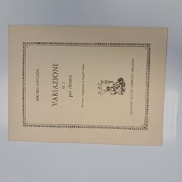 Variazioni Op. 2 per Chitarra